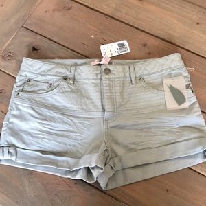 Grey Denim Jean Shorts Forever 21